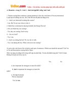 giai bai tap sbt tieng anh lop 9 chuong trinh moi unit 3 teen stress and pressure