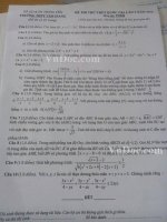 de thi thu thpt quoc gia mon toan nam 2016 truong thpt van giang hung yen lan 2