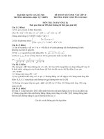 De thi tuyen sinh mon toan chuyen truong KHTN 2015