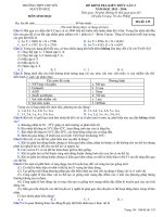 de thi thu thpt quoc gia nam 2016 mon sinh hoc truong thpt chuyen nguyen hue ha noi lan 3