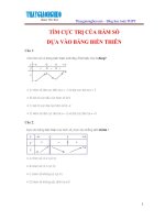 4. Trac nghiem tim cuc tri cua ham so dua vao bang bien thien