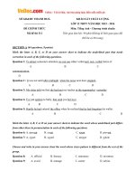 de thi thu thpt quoc gia thang 3 nam 2016 mon tieng anh so gd dt thanh hoa