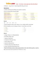 giai bai tap sbt tieng anh lop 8 chuong trinh moi unit 11 science and technology