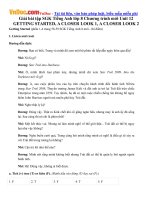 giai bai tap sgk tieng anh lop 8 chuong trinh moi unit 12 getting started a closer look 1 a closer look 2