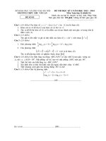 De thi HK1 mon Toan 12 D1 nam 2013 2014ChuVanAn