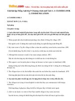 giai bai tap tieng anh lop 9 chuong trinh moi unit 1 a closer look 2 communication