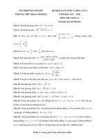 [toanmath.com]   Đề khảo sát chất lượng lần 1 năm học 2017 – 2018 môn Toán 11 trường THPT Đoàn Thượng – Hải Dương