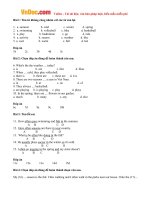 bai tap trac nghiem tieng anh lop 6 unit 12 activities and the seasons test 1 co dap an