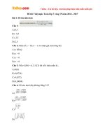 de thi violympic toan lop 7 vong 15 nam 2016 2017