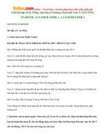 giai bai tap sgk tieng anh lop 6 chuong trinh moi unit 9 getting started a closer look 1 a closer look 2