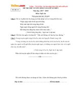 2 de thi thu vao lop 10 mon ngu van nam hoc 2017 2018