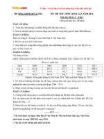 de thi thu thpt quoc gia 2016 mon dia ly truong thpt quy chau lan 1