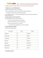 trong tam ngon ngu 1 trang 38 sgk tieng anh 7