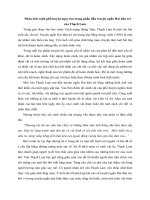 phan tich canh pho huyen ngay tan trong phan dau truyen ngan hai dua tre cua thach lam