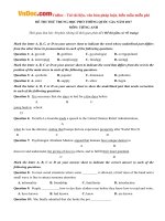 de thi thu thpt quoc gia nam 2017 mon tieng anh truong thpt chu van an yen bai co dap an 5