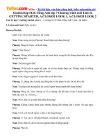 giai bai tap sgk tieng anh lop 7 chuong trinh moi unit 12 getting started a closer look 1 a closer look 2