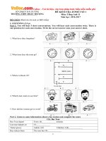 de kiem tra 1 tiet mon tieng anh lop 11 so 1 truong thpt doan thuong hai duong nam hoc 2016 2017 co dap an
