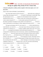 bai tap tieng anh lop 10 unit 2 school talks co dap an