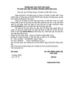 c7810666 tb thay doi thoi gian to chuc dhcd thuong nien 2014