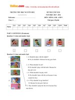 bo de thi hoc ky 2 mon tieng anh lop 5 co dap an 2