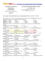 de thi thu thpt quoc gia nam 2017 mon tieng anh truong thpt hoang van thu yen bai co dap an 1