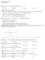 Đề thi thử THPT Quốc gia 2018 môn Toán trường THPT chuyên Bắc Ninh lần 1 - TOANMATH.com De goc Ma 105-108