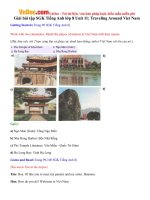 giai bai tap sgk tieng anh lop 8 unit 11 traveling around viet nam 1