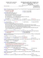 de thi thu thpt quoc gia nam 2016 mon hoa hoc truong thpt lam kinh lan 2