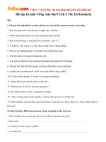 bai tap tu luan tieng anh lop 9 unit 6