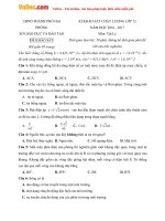 de thi thu thpt quoc gia nam 2017 mon vat ly so gd dt hai phong