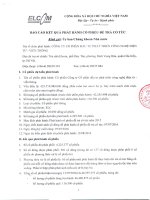 ELC Bao cao ket qua phat hanh co phieu de tra co tuc