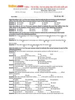 de thi thu thpt quoc gia nam 2017 mon tieng anh so gddt quang binh co dap an