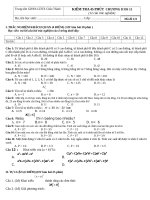 [toanmath.com] Kiểm tra 45 phút chương 2 Đại số và Giải tích 11 trung tâm GDNN – GDTX Châu Thành – Hậu Giang