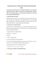 cong thuc tinh chu vi hinh binh hanh dien tich hinh binh hanh