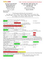 de thi thu thpt quoc gia mon hoa nam 2016 truong thpt tu ki hai duong lan 2