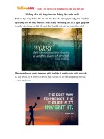 nhung cau noi truyen cam hung cho tuan moi