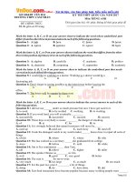 de thi thu thpt quoc gia nam 2017 mon tieng anh truong thpt cam nhan yen bai co dap an 1