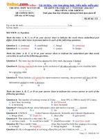 de thi hoc ki 2 mon tieng anh lop 12 truong thpt nguyen du tp ho chi minh nam hoc 2016 2017 co dap an