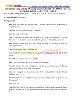 giai bai tap tieng anh lop 9 chuong trinh moi unit 10 getting started a closer look 1 a closer look 2