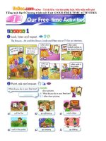 tieng anh lop 5 chuong trinh moi unit 12 our free time activities