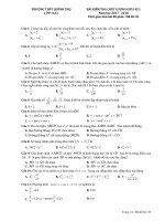 [toanmath.com] Đề kiểm tra chất lượng giữa kỳ 1 Toán 11 năm 2017 – 2018 trường Quỳnh Thọ – Thái Bình