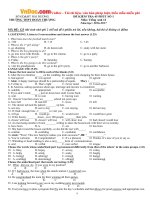 de kiem tra 1 tiet mon tieng anh lop 12 so 1 truong thpt doan thuong hai duong nam hoc 2016 2017 co dap an