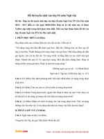 de thi tuyen sinh vao lop 10 mon ngu van tp can tho nam 2016