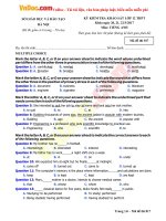 de thi thu thpt quoc gia nam 2017 mon tieng anh so gddt ha noi co dap an