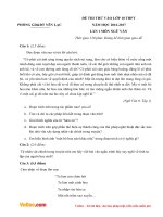 de thi thu vao lop 10 mon ngu van phong gd dt yen lac