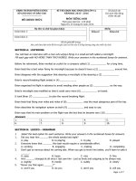 de thi hoc sinh gioi cap tinh mon tieng anh so gd dt tp da nang nam hoc 2015 2016 co dap an 1