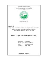 Thực hiện quy trình phòng, trị bệnh và nuôi dưỡng, chăm sóc đàn lợn nái nuôi con tại trại lợn Nguyễn Xuân Dũng  Ba Vì  Hà Nội. (Khóa luận tốt nghiệp)