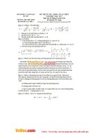 de thi thu vao lop 10 mon toan truong thcs hoa binh