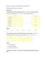 giai bai tap sbt tieng anh lop 6 chuong trinh moi unit 2 my home