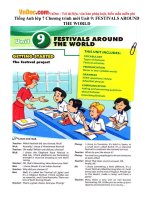 tieng anh lop 7 chuong trinh moi unit 9 festivals around the world